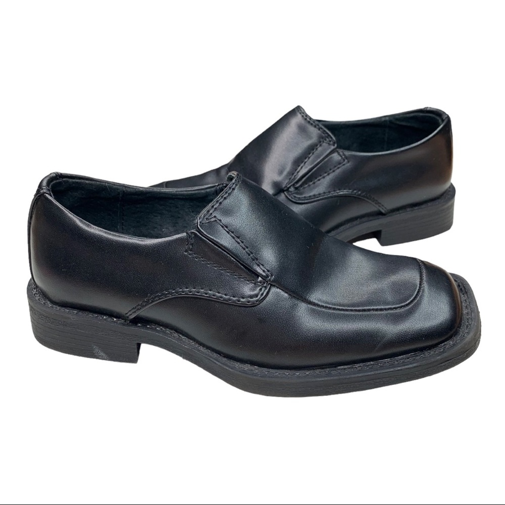 Boys Black Dress Shoes